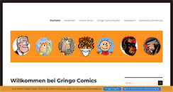 Desktop Screenshot of gringo-comics.de
