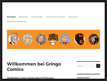 Tablet Screenshot of gringo-comics.de